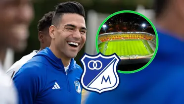 Radamel Falcao García Foto: Millonarios FC e IDRD