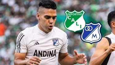 Radamel Falcao García Foto: Millonarios FC y Escudoteca