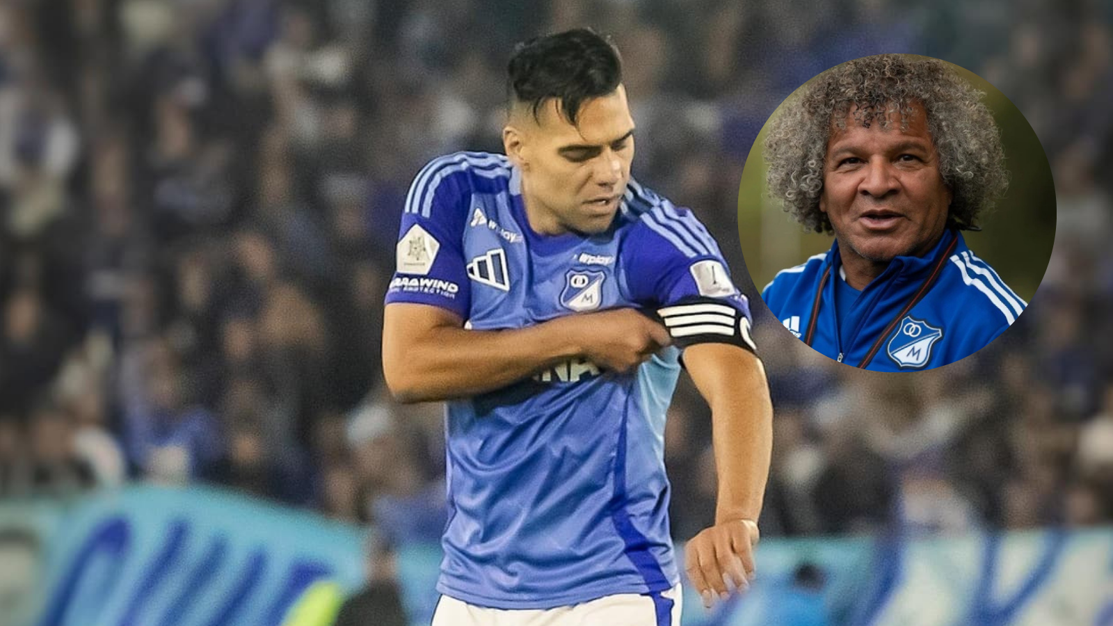 Radamel Falcao García y Alberto Gamero Foto: Falcao y MFC