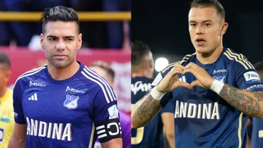 Radamel Falcao García y Leonardo Castro Foto: Semana y El Deportivo