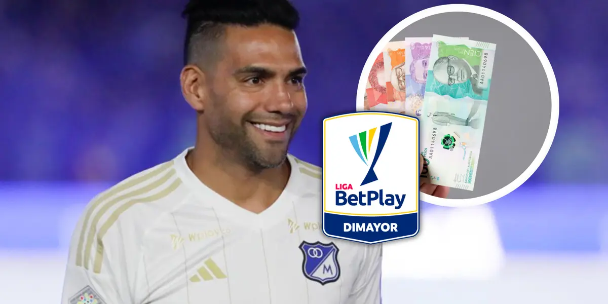 Radamel Falcao García y los delanteros mas costosos del FPC Foto: MFC, Escudoteca y Bloomberg