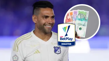 Radamel Falcao García y los delanteros mas costosos del FPC Foto: MFC, Escudoteca y Bloomberg