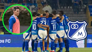 Radamel Falcao García y Millonarios Foto: MFC y Escudoteca