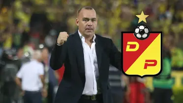 Rafael Dudamel y su estreno con el Deportivo Pereira Foto: Escudoteca y Atlético Bucaramanga