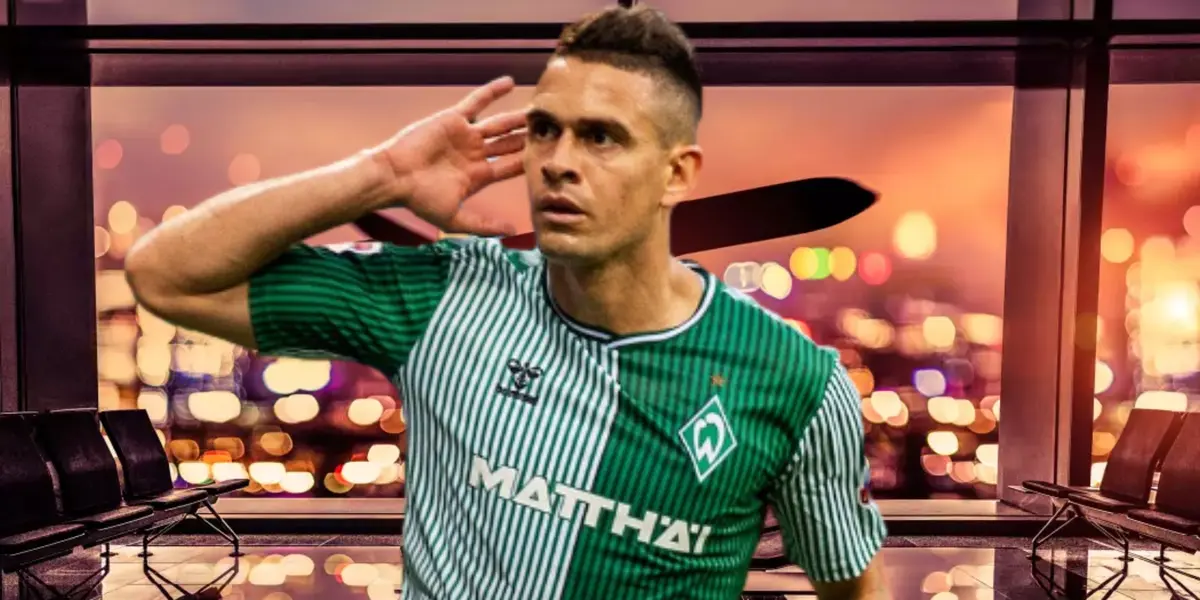 Rafael Santos Borré, delanteor colombiano.