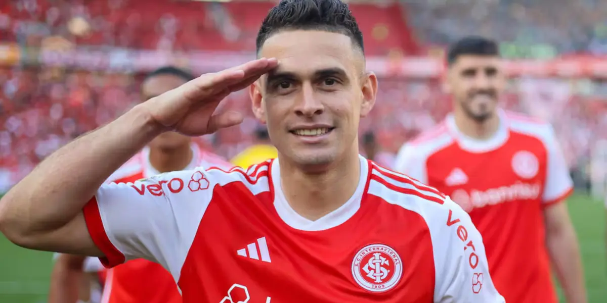 Borré sigue sumando puntos y lo que dicen en Brasil por su partidazo con el Internacional