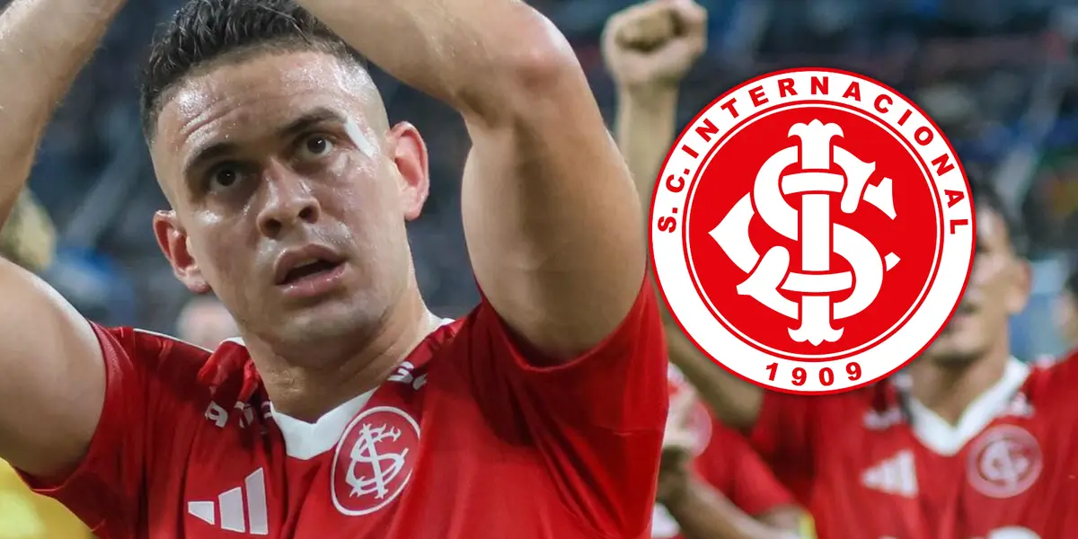 Rafael Santos Borré Foto: SC Internacional y Escudoteca