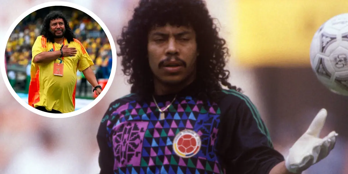 René Higuita Foto: FCF y Transfermarkt