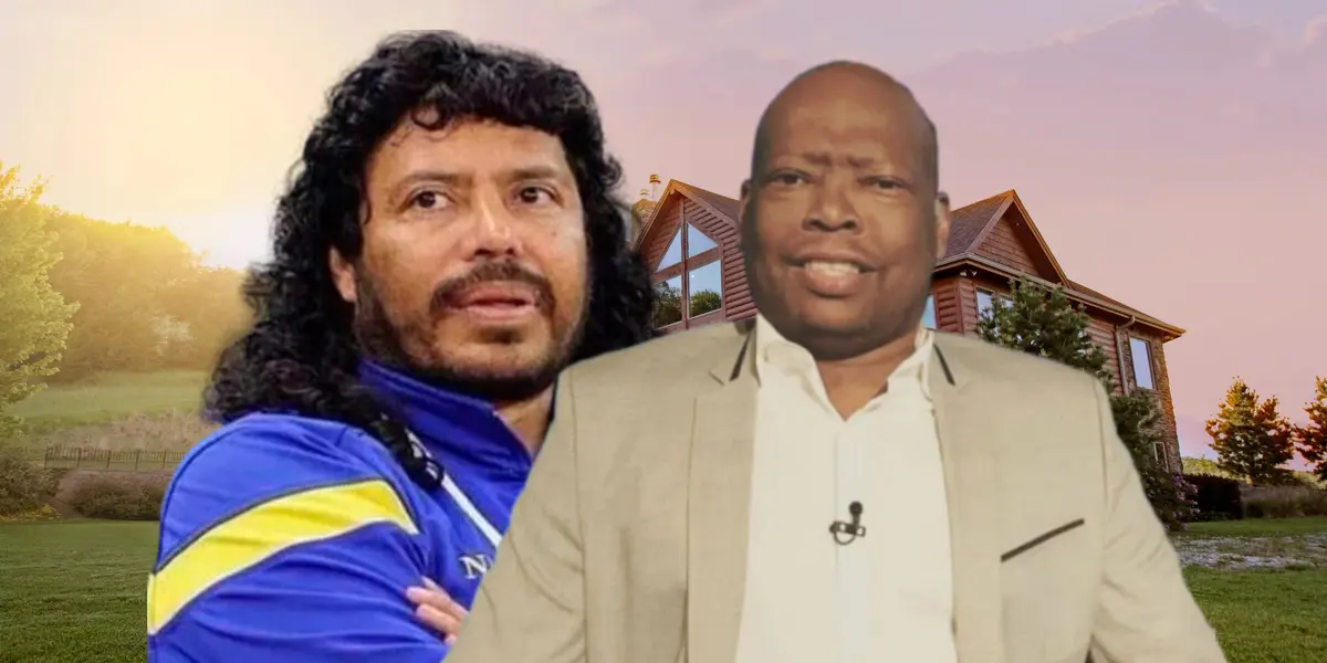 René Higuita y Faustino Asprilla.