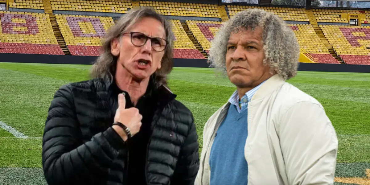 Ricardo Gareca y Alberto Gamero.