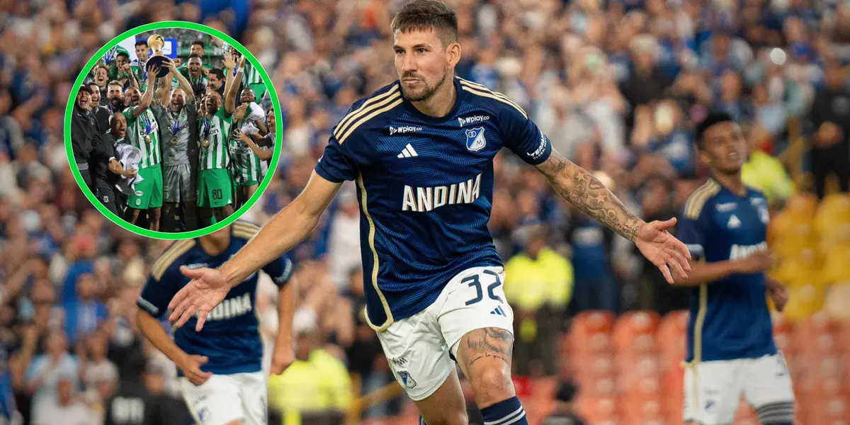 Santiago Giordana Foto: Millonarios FC y Nacionaloficial