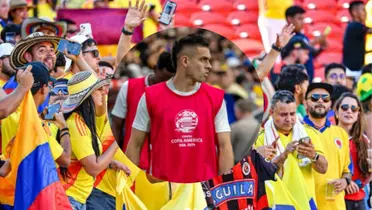 SANTOS BORRÉ: FOTO INSTAGRAM SELECCIÓN COLOMBIA Y BORRÉ.