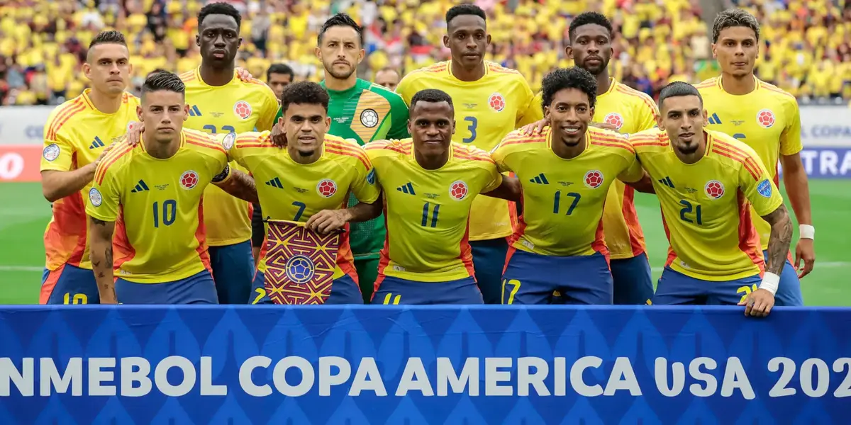 Selección Colombia. FOTO: Conmebol Copa América.