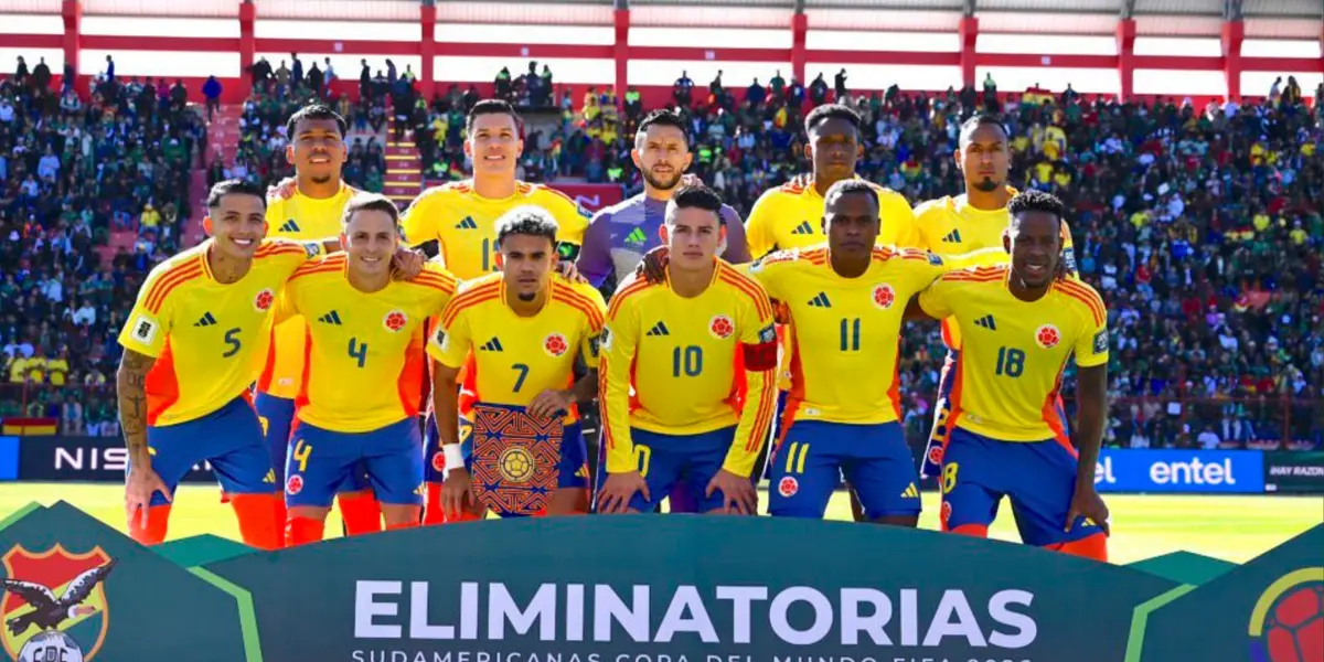 Selección Colombia. Foto: redes de Selección Colombia.