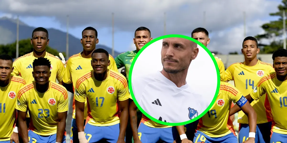 Selección Colombia Sub 20 y David Gonzalez Foto: MFC y Selección Colombia