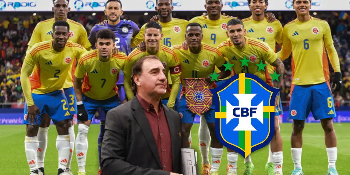 Selección Colombia vs Brasil Foto: Escudoteca, FCF