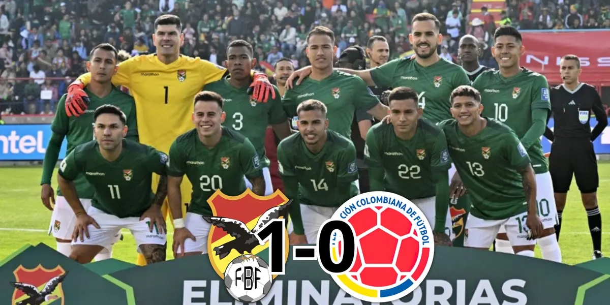 Selección de Bolivia Foto: X y Escudoteca PN