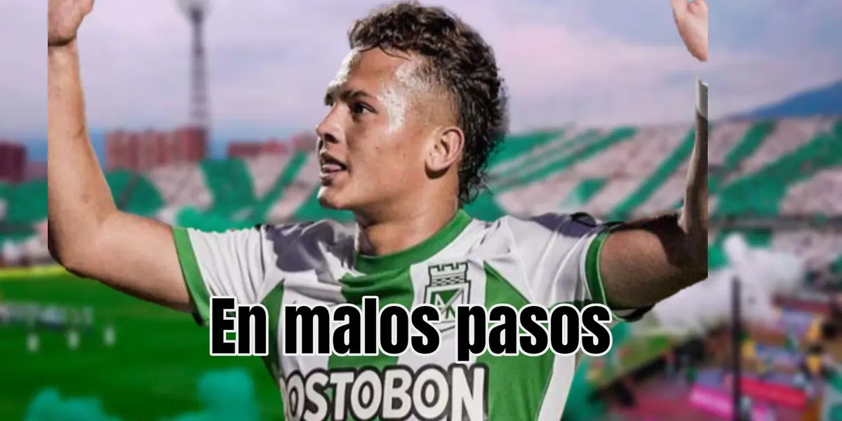 'Tatay' Torres, jugador de Atlético Nacional.