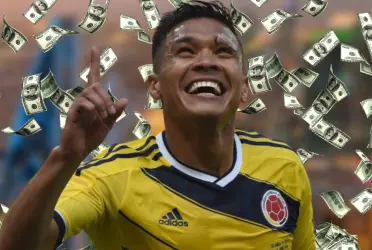 Teófilo Gutiérrez, delantero colombiano.