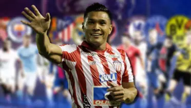 Teófilo Gutiérrez, delantero colombiano.