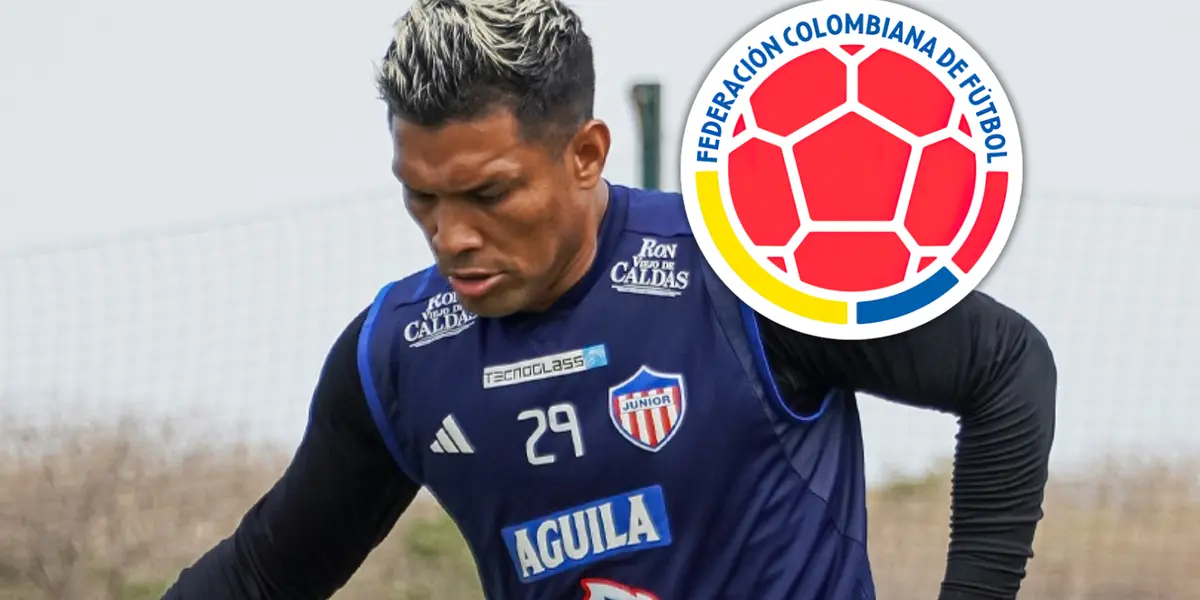 Teófilo Gutiérrez Foto: Junior FC y Escudoteca