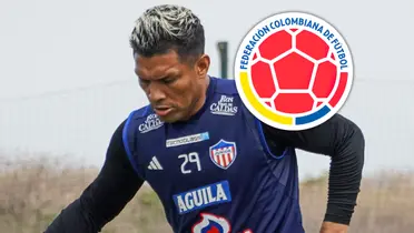 Teófilo Gutiérrez Foto: Junior FC y Escudoteca