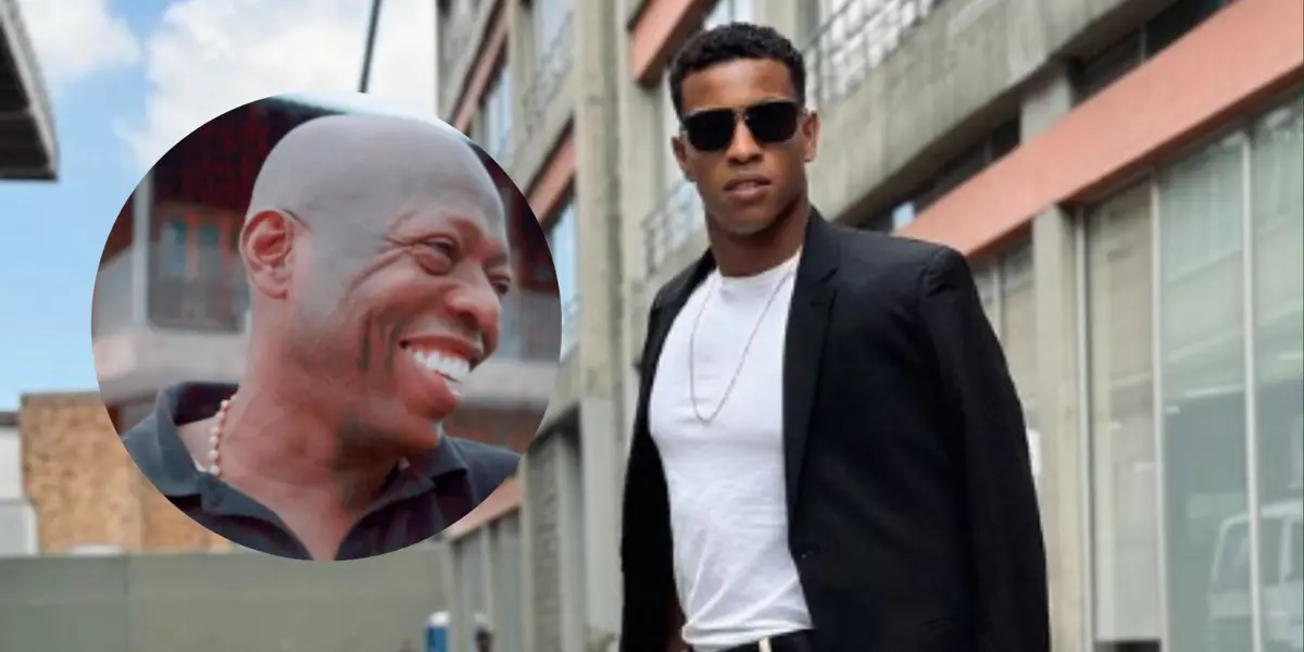 Tino Asprilla y Kevyn. Foto: rede de Tino Asprilla y Kevyn.