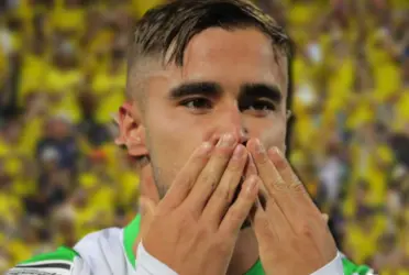 Tomás Ángel, delantero colombiano.