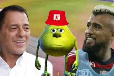 Tulio Gómez y Arturo Vidal.