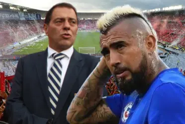 Tulio Gómez y Arturo Vidal.