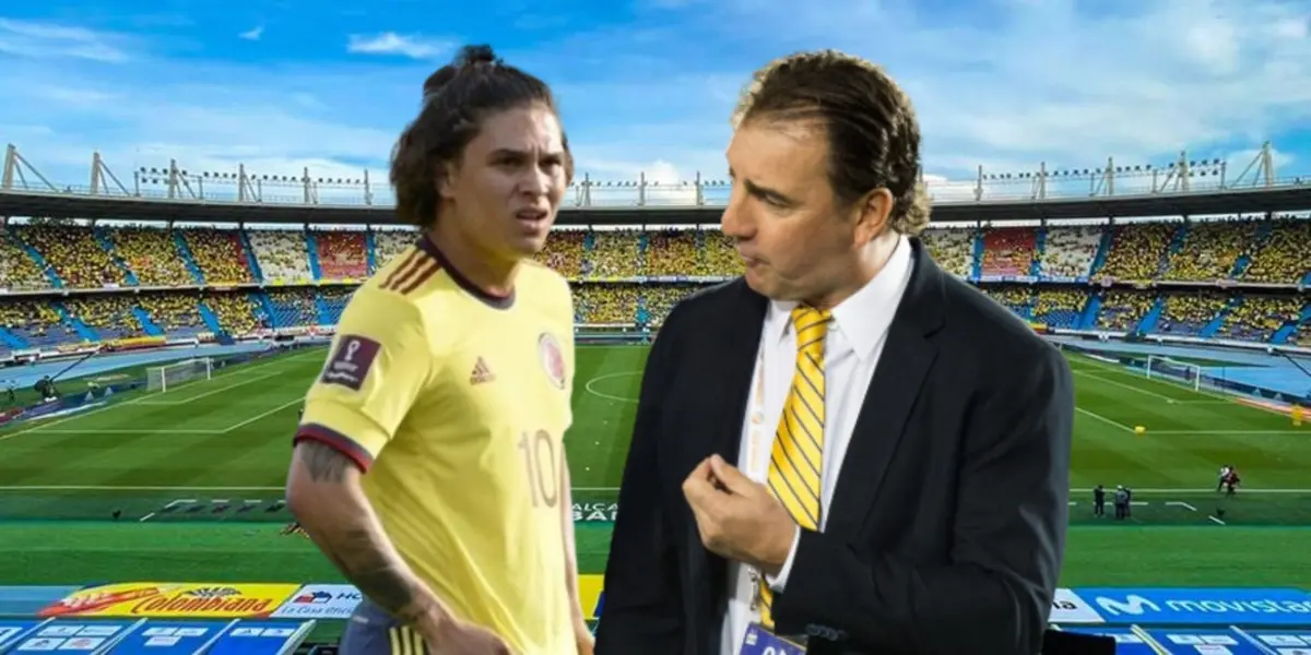 Un exjugador colombiano hizo unas declaraciones que han condicionado la situación del volante antioqueño en el seleccionado.