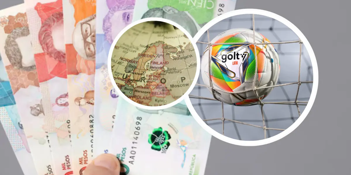 Una venta a Europa haría millonario a este club colombiano gracias a su nueva joya. Foto: DIMAYOR, Pexels y Bloomberg