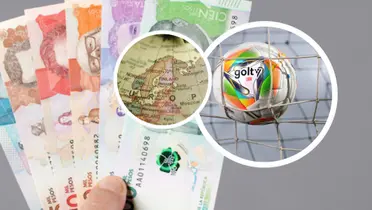 Una venta a Europa haría millonario a este club colombiano gracias a su nueva joya. Foto: DIMAYOR, Pexels y Bloomberg