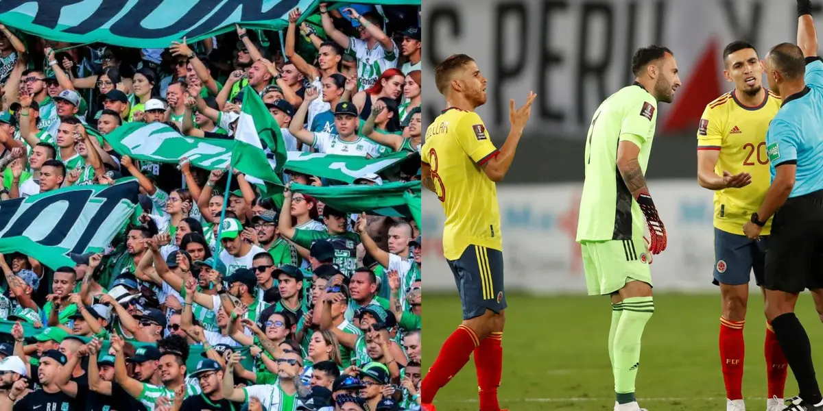 Uno de los jugadores titulares del equipo de Néstor Lorenzo estuvo apoyando a Atlético Nacional.