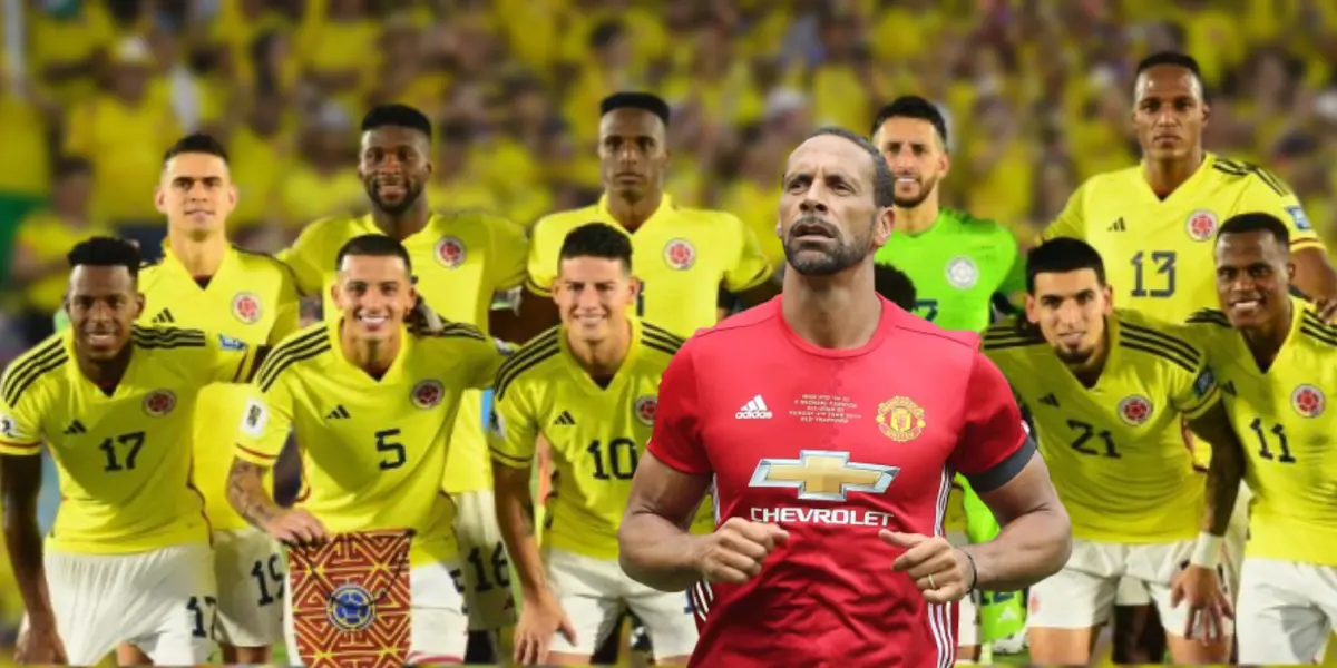 Viene teniendo una destacada temporada. Foto de fondo tomada de Antena 2, de Selección de Gol Caracol y de Ferdinand de Manchester United.