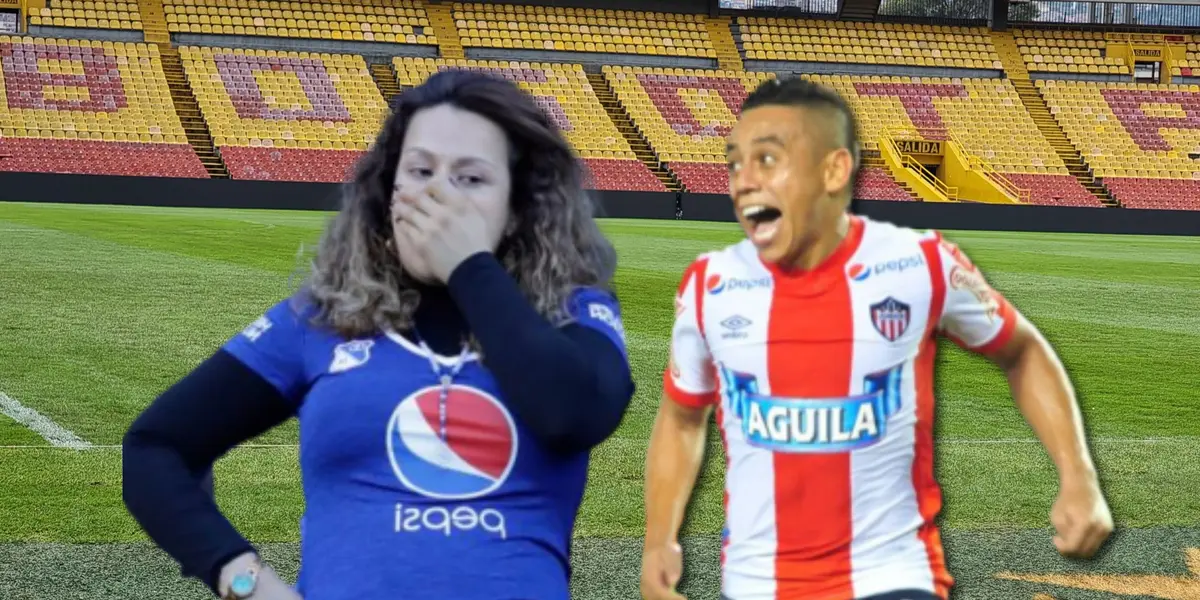 Vladimir Hernández, jugador de Junior.